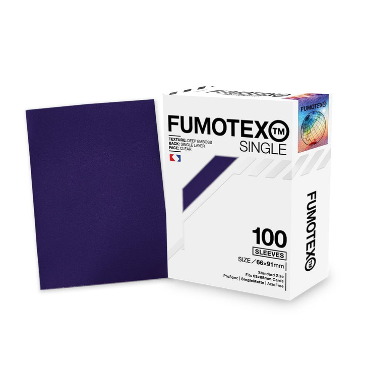 Fumotex Single Sleeve Violet Amethyst 100 Pieces