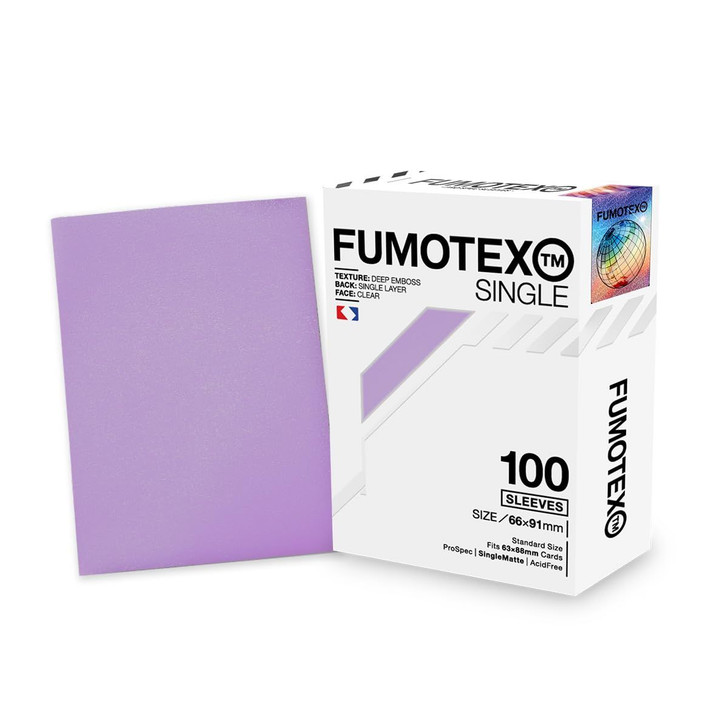 FUMOTEX Single Sleeve Purple Kunzite 100 Pieces