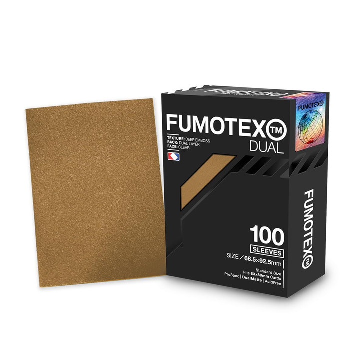 Fumotex Dual Sleeve Gold Ginkgo 100 Pieces
