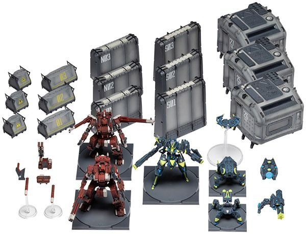 Kotobukiya Raid Starter Set (ember: Obsidian Protocol)
