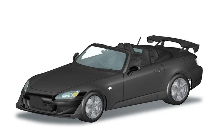  Aoshima AP2 S2000 Type S 2007 Berlina Black 