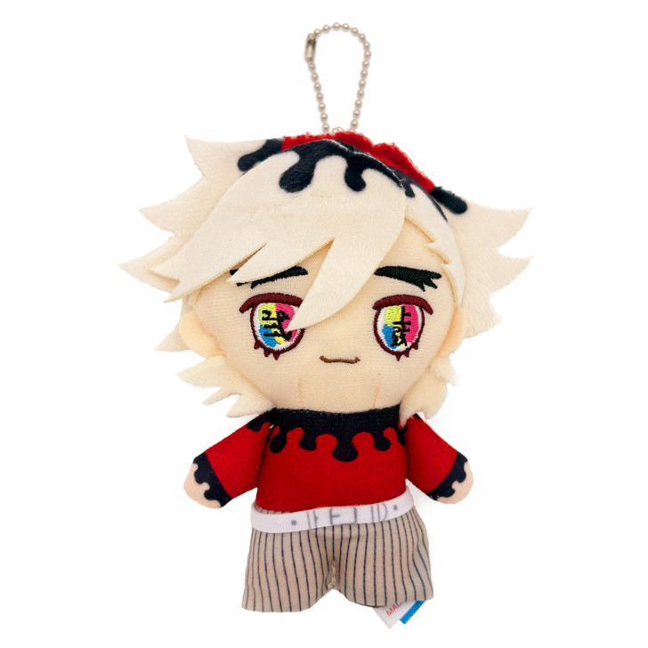 Bandai Demon Slayer Chibi Plush Mascot Tengen Uzui (Former Sound Pillar Version)