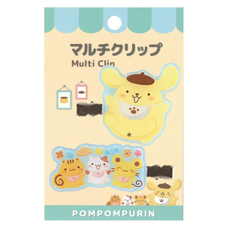 T's Factory Pom Pom Purin Multi Clip B Sweets Party