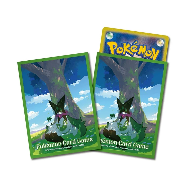 Pokemon Center Original Pokemon Card Game TCG Deck Sleeves Sprigatito & Meowscarada Good Night 