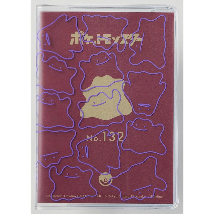  Pokemon Center Original Passport Cover Full Of Ditto Clear 