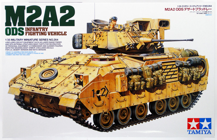 Tamiya 35264 M2A2 ODS Infantry Fighting Vehicle 1/35 Scale Kit