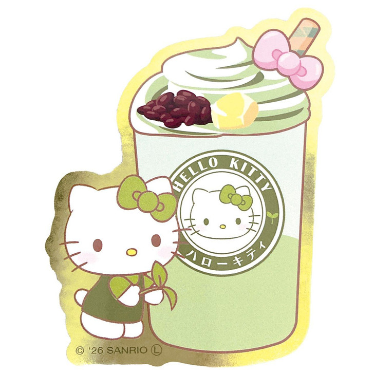 OST Super Rare Matcha Sweets Sticker Matcha Latte
