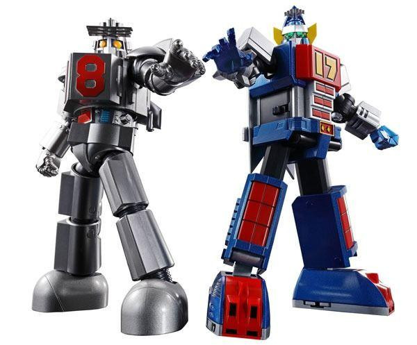 つんつん！ Soul of Chogokin GX-101S Daitetsujin 17 & 18 Graviton Box Figure Set