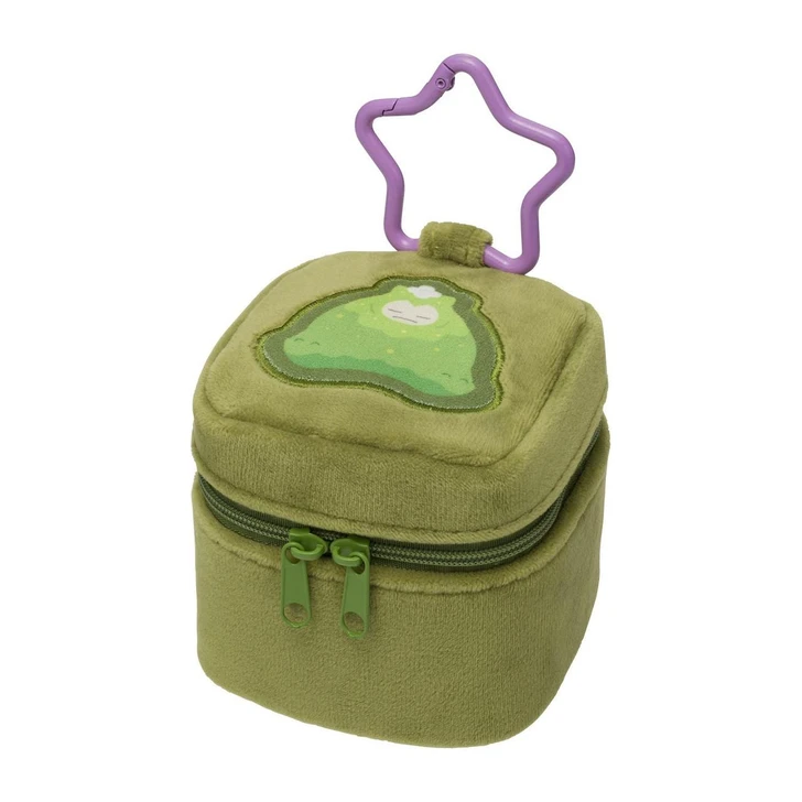  Pokemon Center Original Square Pouch With Carabiner Poko A Pokemon Snorlax (Kokemushi) 