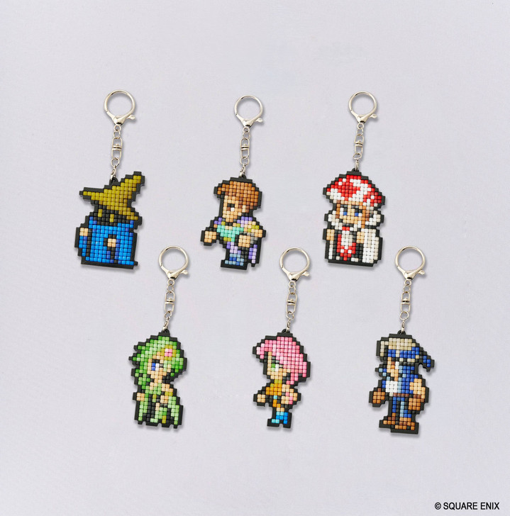 Square Enix Final Fantasy Pixel Remaster Build Charm Collection Vol.3 BOX (6pcs)
