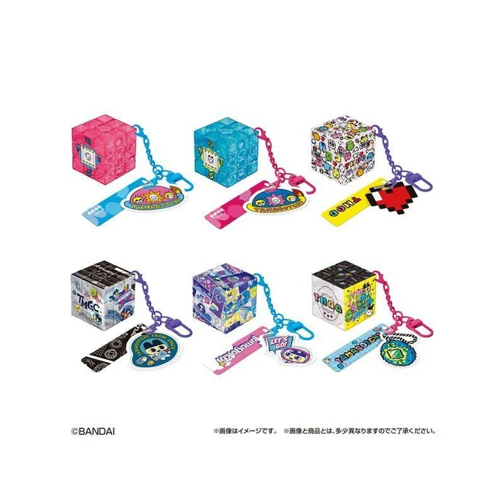 Megahouse MegaHouse RUBIK'S ID Tamagotchi Keychains BOX (6pcs) 