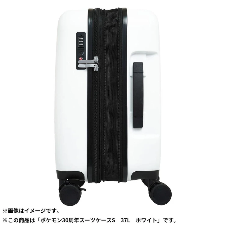  Pokemon Center Original Pokemon 30th Anniversary Suitcase M 59L White 