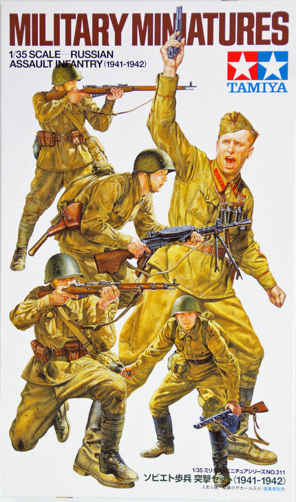 Tamiya 35311 Russian Assault Infantry (1941-1942) 1/35 Scale Kit