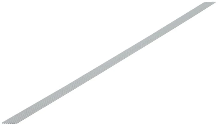  Wave Half Round Rod Gray 
