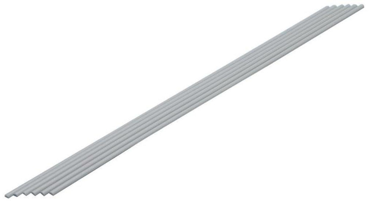  Wave Half Round Rod Gray 