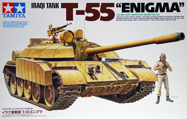 Tamiya 35324 IRAQI TANK T-55 "ENIGMA" 1/35 Scale Kit