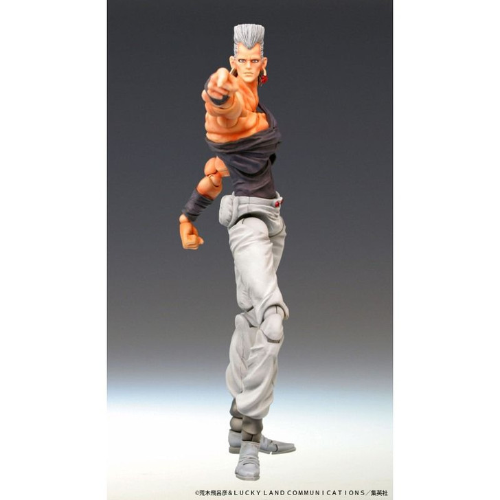 Medicos Super Action Statue Jojo's Bizarre Adventure PART.3 Jean Pierre Polnareff Action Figure