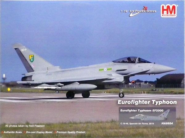 Hobby Master 1/72 Scale Eurofighter Typhoon EF2000 C.16-48 Spanish Air Force 2019