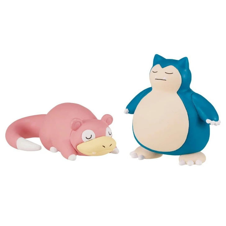  Takara Tomy Pocket Monsters Moncolle Slowpoke & Snorlax Set 
