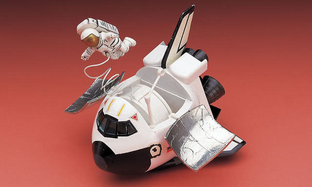 Hasegawa TH6 SPACE SHUTTLE Eggplane (Egg Plane) Series Plastic Model Kit (4967834601062)