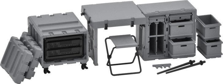 Takara Tomy Tomytec 1/12 Little Armory LD055 Field Desk A3 Unpainted Assembly Runner Kit 337089