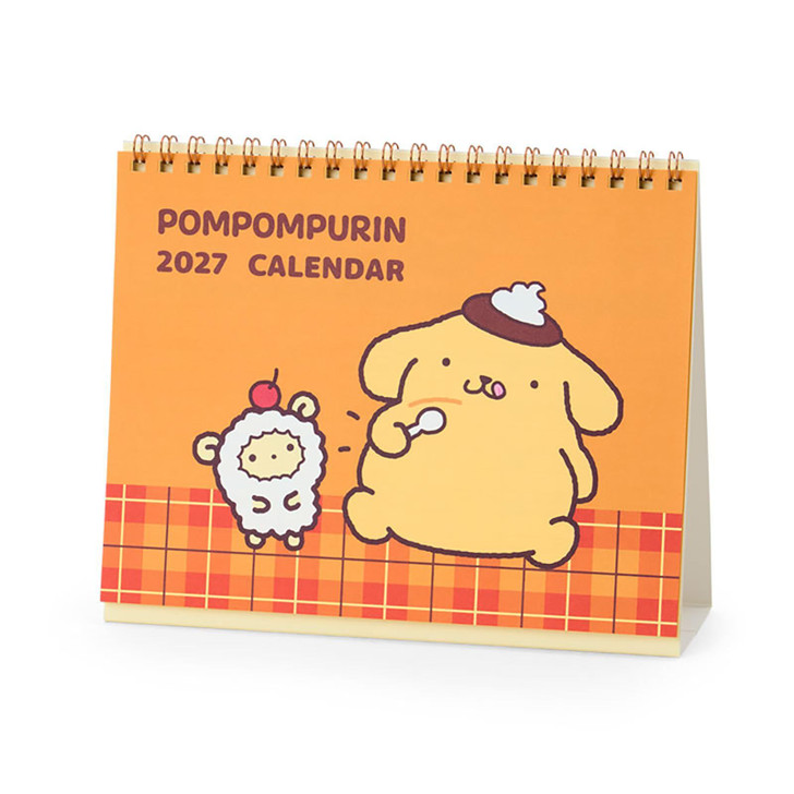 Sanrio PomPom Purin Ring Calendar 2027 With Rokuyo And Moon Phases Desktop 921343