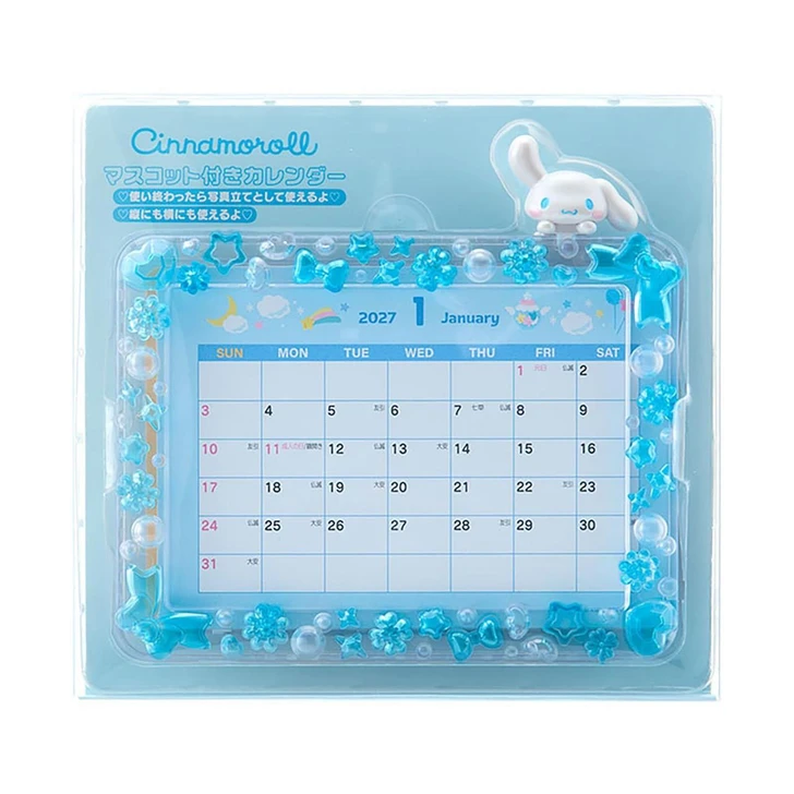  Sanrio Cinnamoroll 2027 Calendar With Mascot 922439 