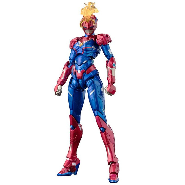 Sentinel Fighting Armor Captain Marvel Action Figure