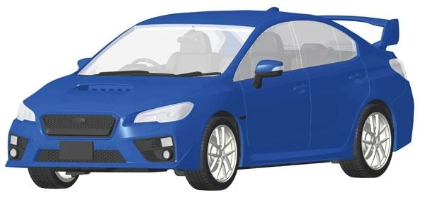 Fujimi 1/24 Scale Subaru Wrx Sti Type S (a/b/c Type) Plastic Model