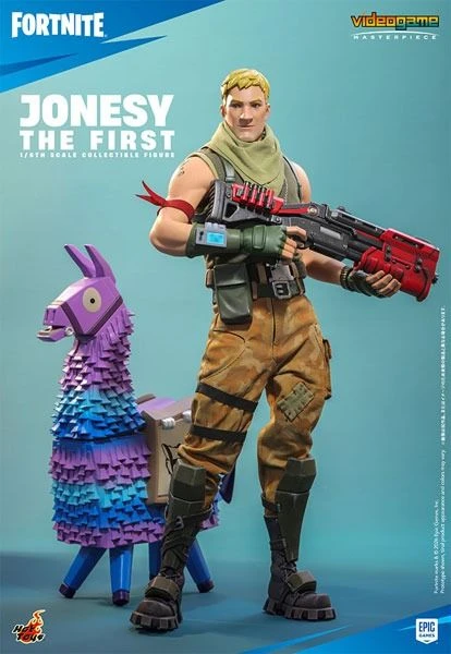Hot Toys Video Game Masterpiece Fortnite 1/6 Scale Jonesy the First Figure