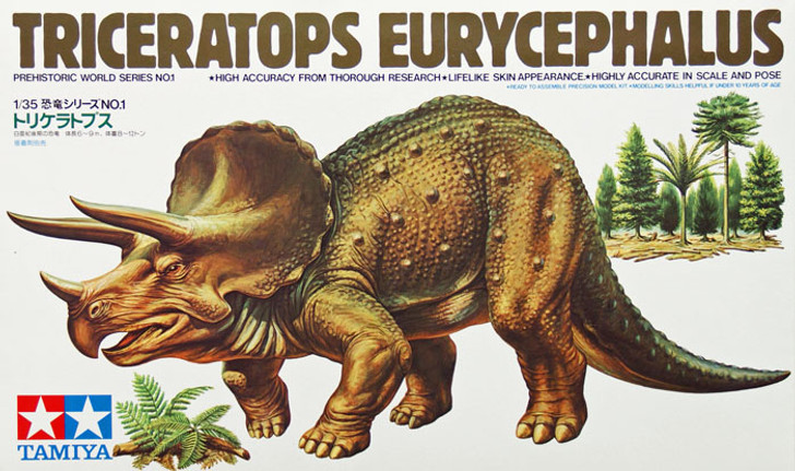 Tamiya 60201 Triceratops Eurycephalus 1/35 Scale Kit