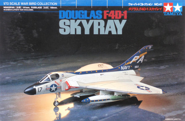Tamiya 60741 Douglas F4D-1 Skyray 1/72 Kit