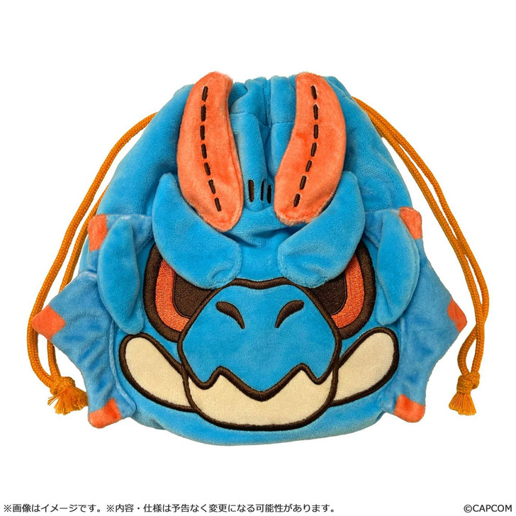 Capcom Monster Hunter Mondefo Drawstring Pouch - Lagiacrus