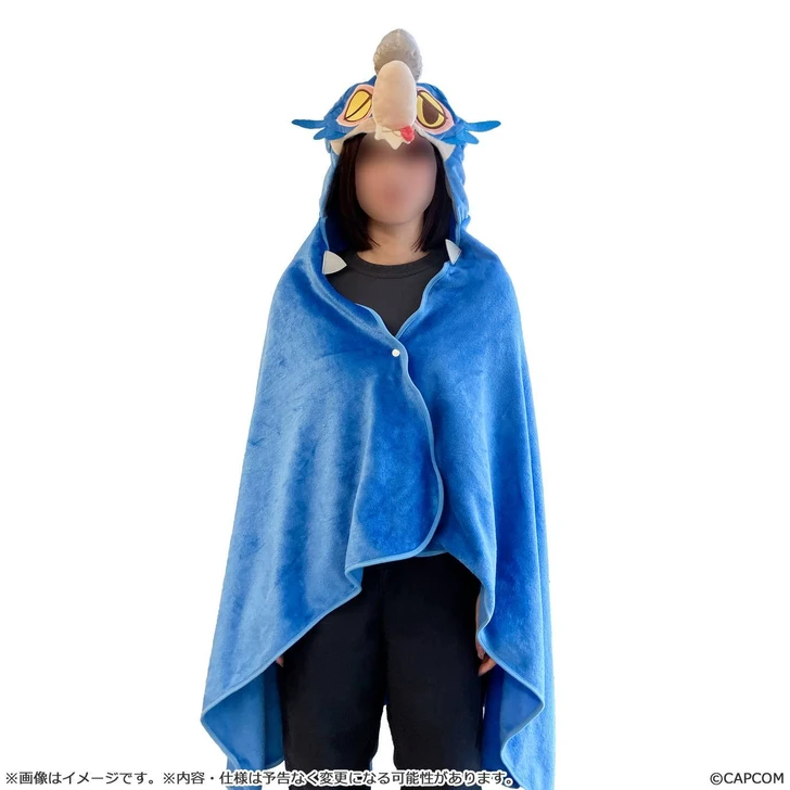 Capcom Monster Hunter Mondefo Fluffy Poncho - Gypceros