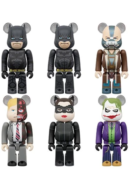 Medicom BE@RBRICK CHASE Batman The Dark Knight Trilogy BOX (12pcs)
