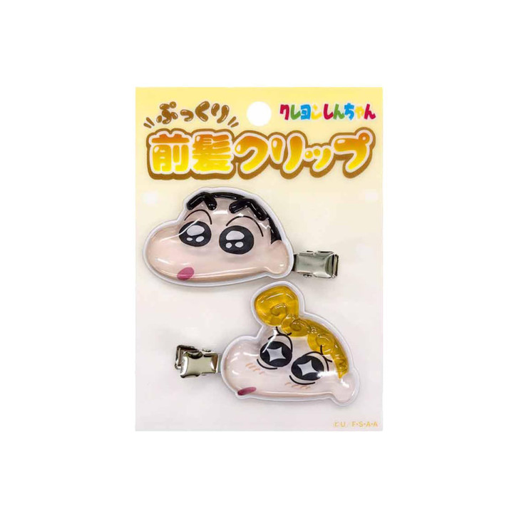 iplanning Crayon Shin Chan Three Dimensional Acrylic Bangs Clip K7461D YE