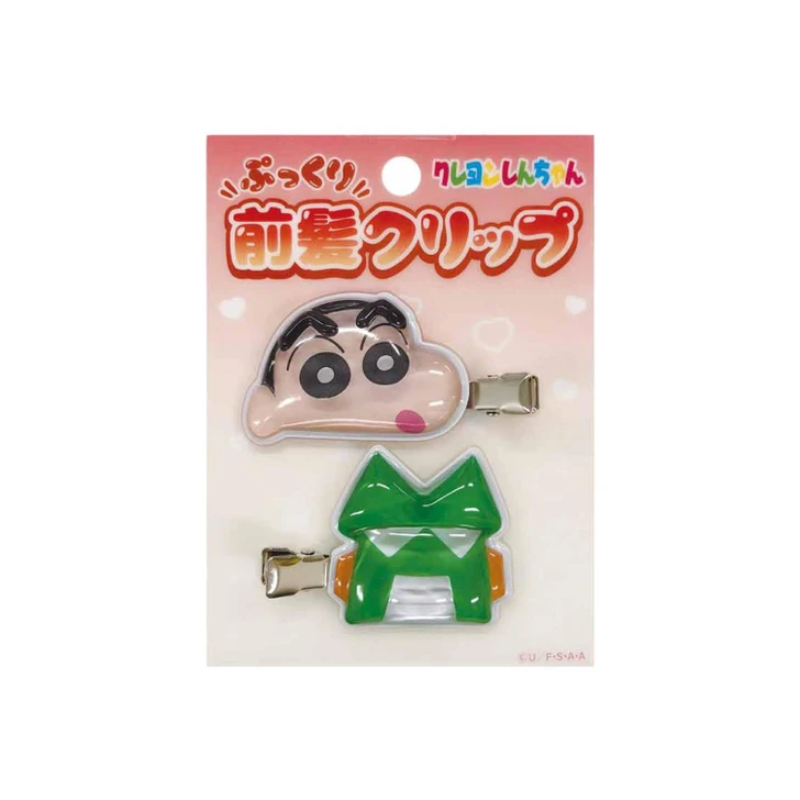 iplanning Crayon Shin Chan Three Dimensional Acrylic Bangs Clip K7461E Red