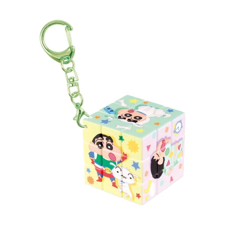 T's Factory Shin Chan Puzzle Cube Key Holder Dress Up Shin Chan