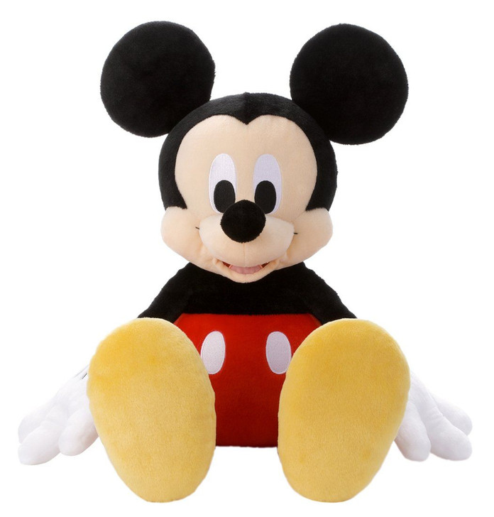 Takara Tomy Disney Good Look Plush Size Double Large Mickey