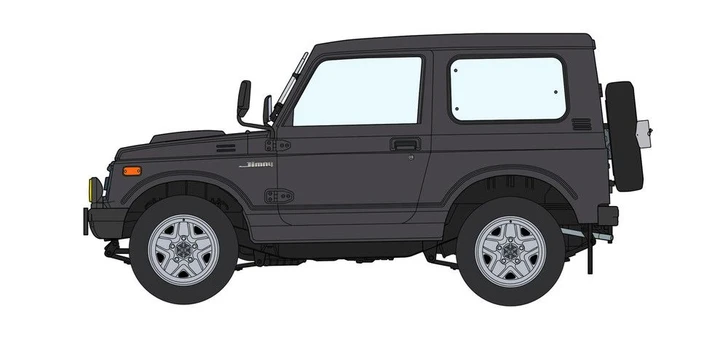 Hasegawa 1/24 Suzuki Jimny JA11-5 with Shovel Plastic Model