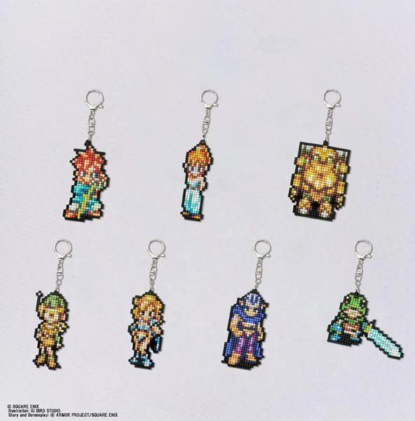  Square Enix Chrono Trigger Build Charm Collection 1Box 7pcs (FULL BOX) 