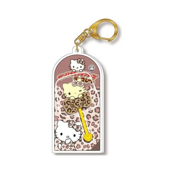  HASEPRO Sanrio Chocolate Mascot C4 03 Kitty Leopard Print 