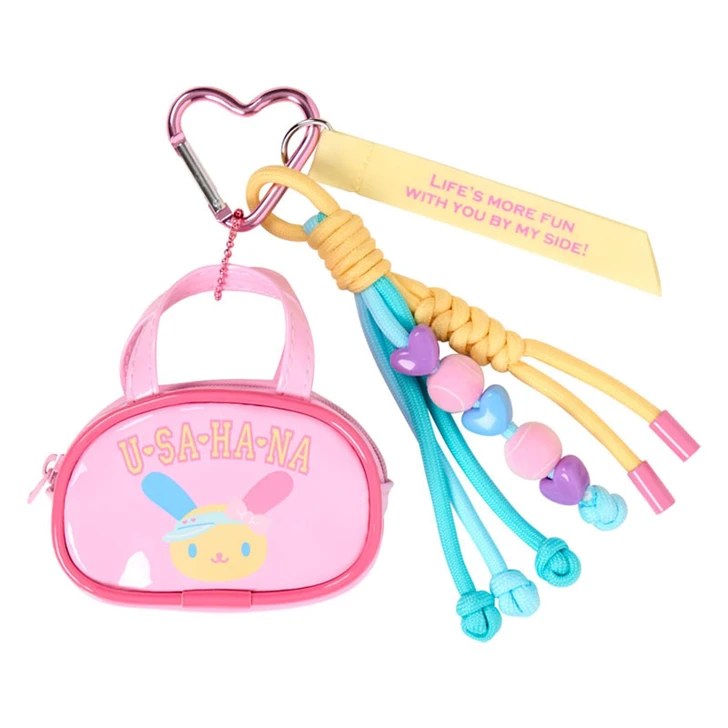 Sanrio Other Mini Pouch With Charm Girls' Tennis Club Usahana 424463