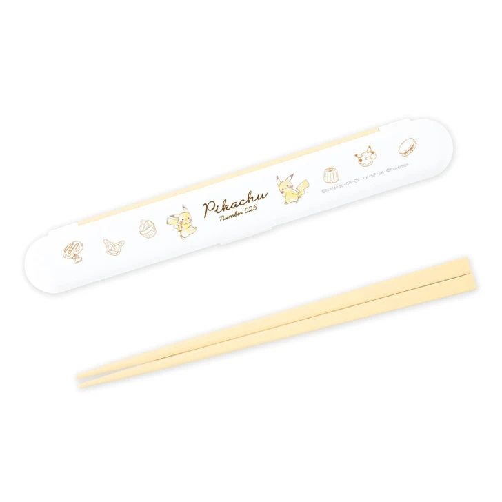  Pokemon Center Original Chopsticks And Chopstick Case One Push Type / Together With Sweets 