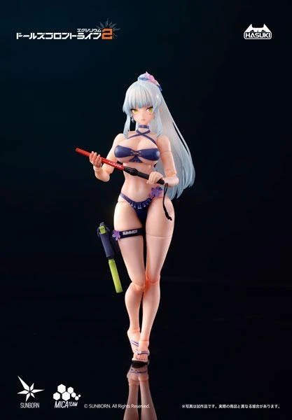  pocket art PA013 Girls' Frontline 2: Exilium Klukai Cerulean Breaker Ver. Regular Edition 1/12 Scale Action Figure 