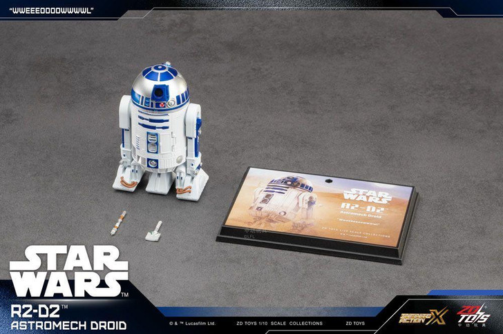  ZD Toys 1/10 Scale Infinity Action X R2-D2 Action Figure 