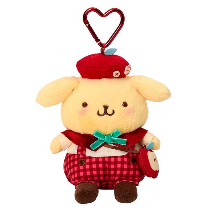  Sanrio PomPom Purin Mascot Holder Autumn Apple 514861 