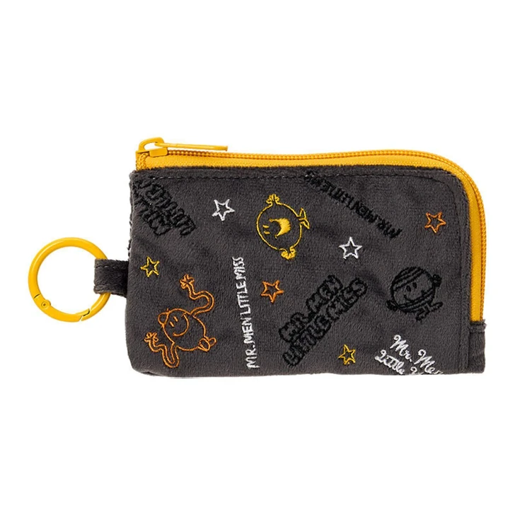  Sanrio Other Key Case Embroidered Design Mr Men Little Miss Gray 698164 