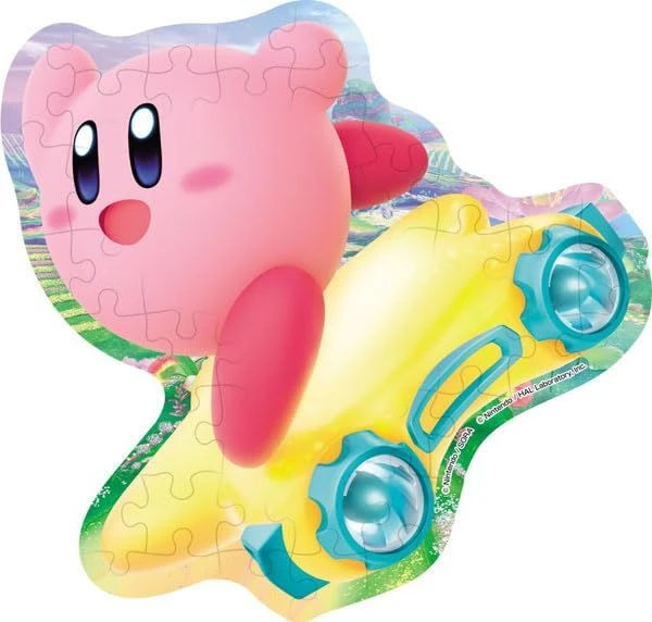 Jigsaw Puzzle Kirby & Warp Star (49 Pieces)