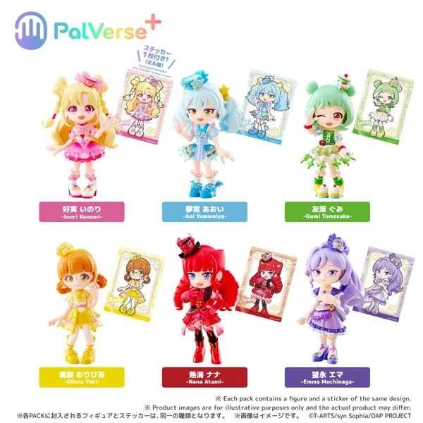 Bushiroad Creative PalVerse+ Onegai Aipuri 1Box 6pcs (FULL BOX)